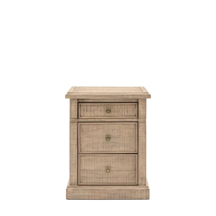 Ghedi Bellassi 3 Drawer Bedside — SantoLusso®