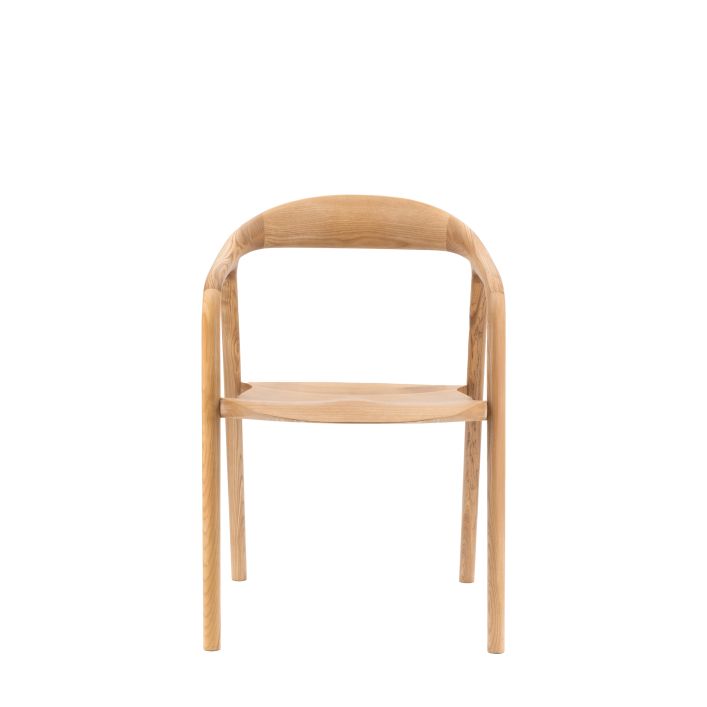 Ghedi Cabrera Dining Chair Oak 2pk — SantoLusso®