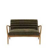 Ghedi Canello 2 Seater Green Boucle — SantoLusso®