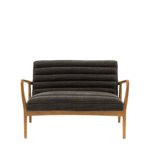 Ghedi Canello 2 Seater Charcoal Boucle — SantoLusso®