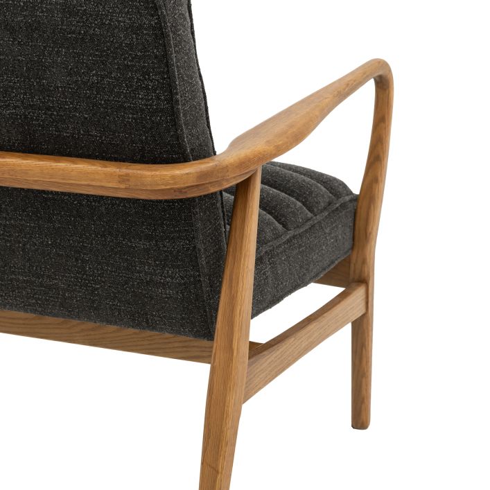 Ghedi Canello 2 Seater Charcoal Boucle — SantoLusso®