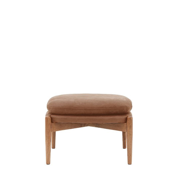 Ghedi Canello Footstool Antique Brown — SantoLusso®