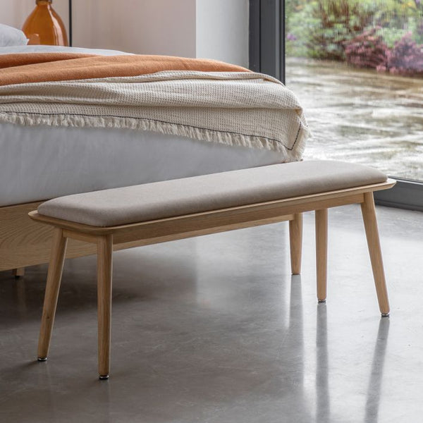 Ghedi Girola Bench Natural — SantoLusso®