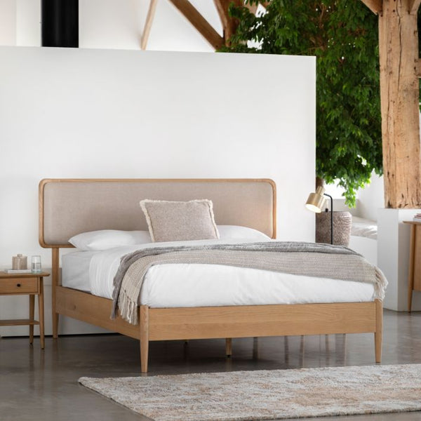Ghedi Girola Double Bed Natural — SantoLusso®