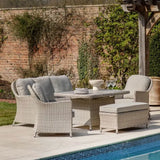 Ghedi Granna Rectangle Dining Set — SantoLusso®