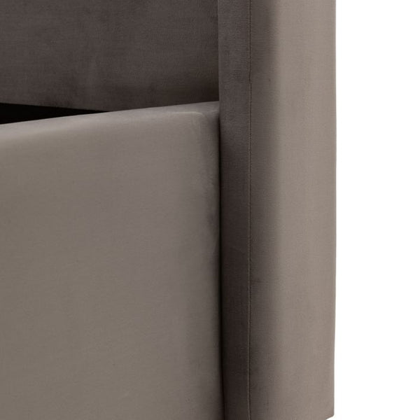 Ghedi Modina Double Bed Taupe — SantoLusso®