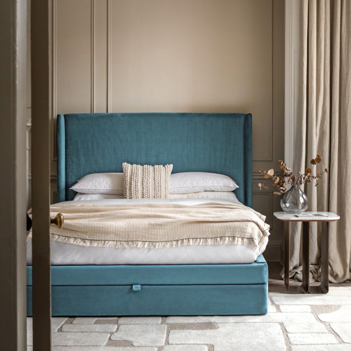 Ghedi Modina Double Bed Atlantic — SantoLusso®