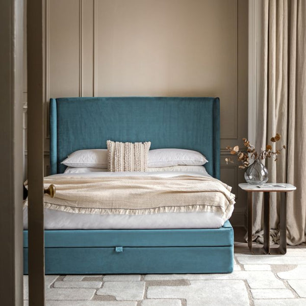 Ghedi Modina King Bed Atlantic — SantoLusso®