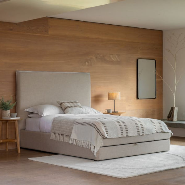 Ghedi Ubarro Double Bed Natural — SantoLusso®