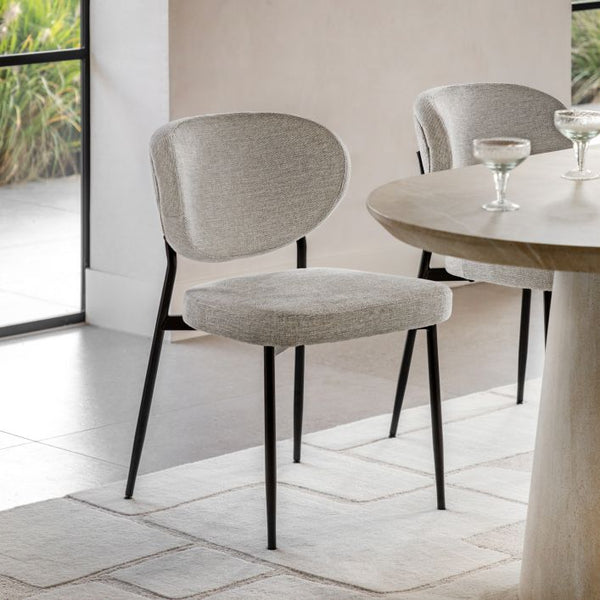 Ghedi Puro Dining Chair Natural 2pk — SantoLusso®