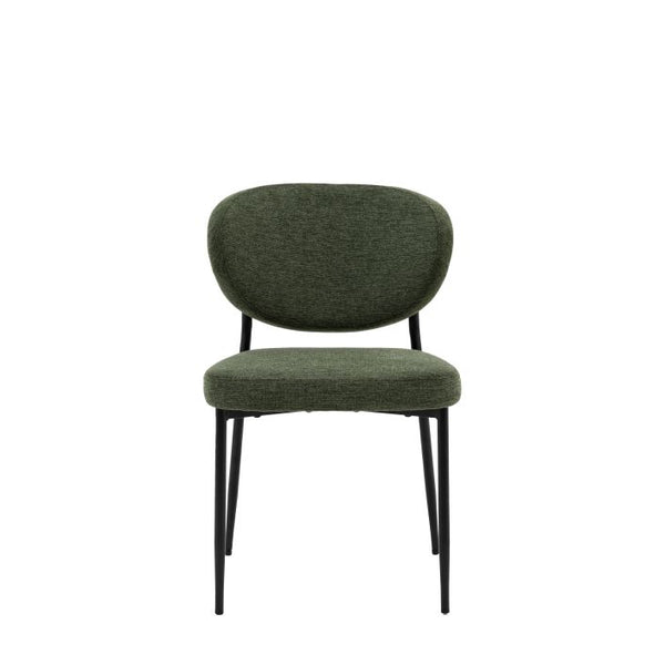 Ghedi Puro Dining Chair Green 2pk — SantoLusso®