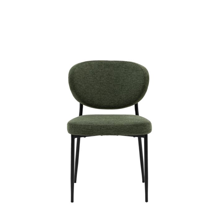 Ghedi Puro Dining Chair Green 2pk — SantoLusso®