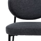 Ghedi Puro Dining Chair Charcoal 2pk — SantoLusso®
