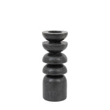 Ghedi Azuaga Marble Tealight Candlestick Grey — SantoLusso®
