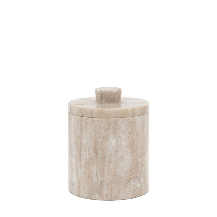 Ghedi Tarragona Marble Storage Jar Large — SantoLusso®
