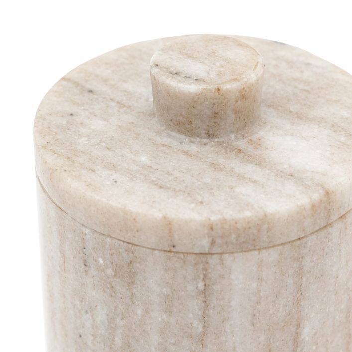 Ghedi Tarragona Marble Storage Jar Large — SantoLusso®