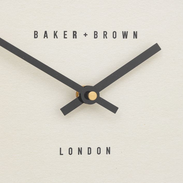 Ghedi Loma Clock Walnut — SantoLusso®