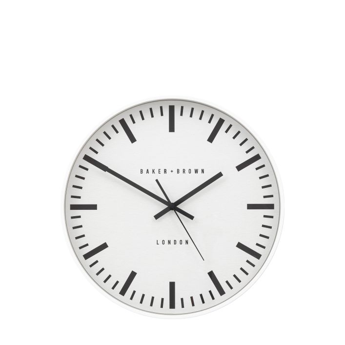 Ghedi Giustano Clock White — SantoLusso®
