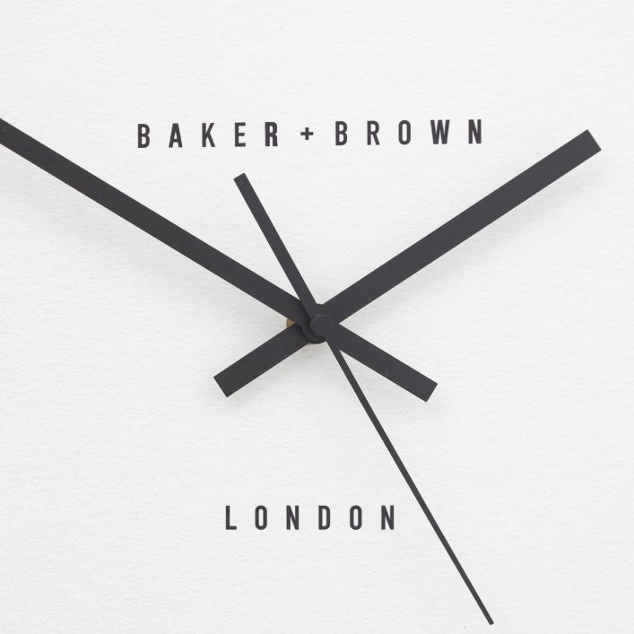 Ghedi Giustano Clock Black — SantoLusso®