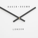 Ghedi Trefaldi Wall Clock Oak — SantoLusso®