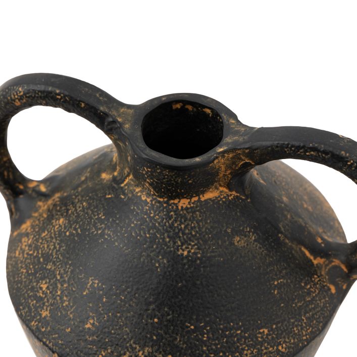 Ghedi Gobi Cast Metal Vase Large — SantoLusso®