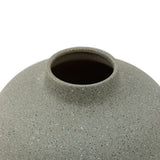 Ghedi Goa Cast Metal Vase Olive Large — SantoLusso®