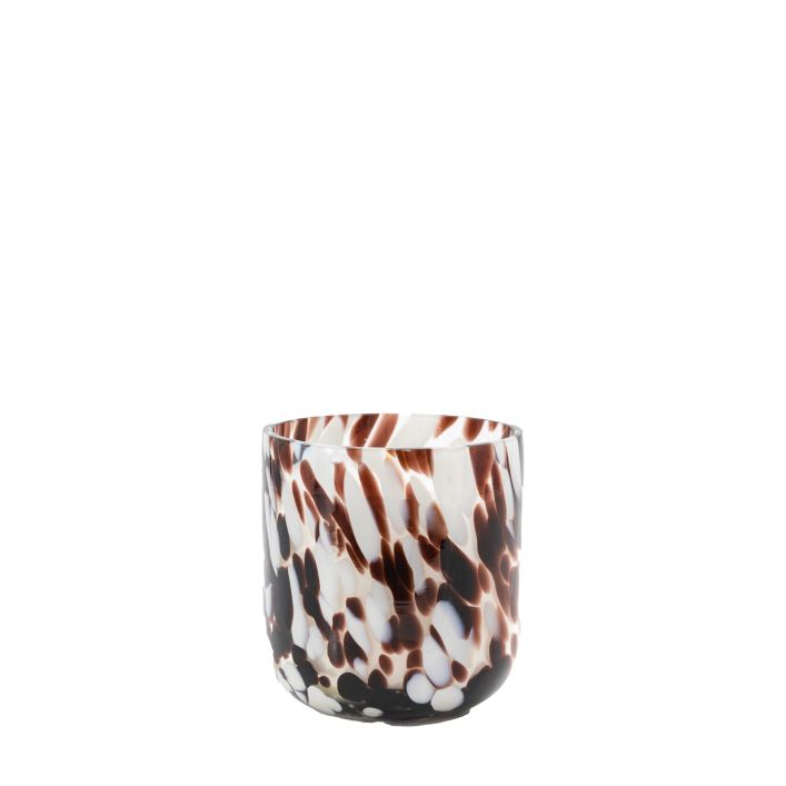 Ghedi Confetti Candle Brown Small Peony Musk — SantoLusso®
