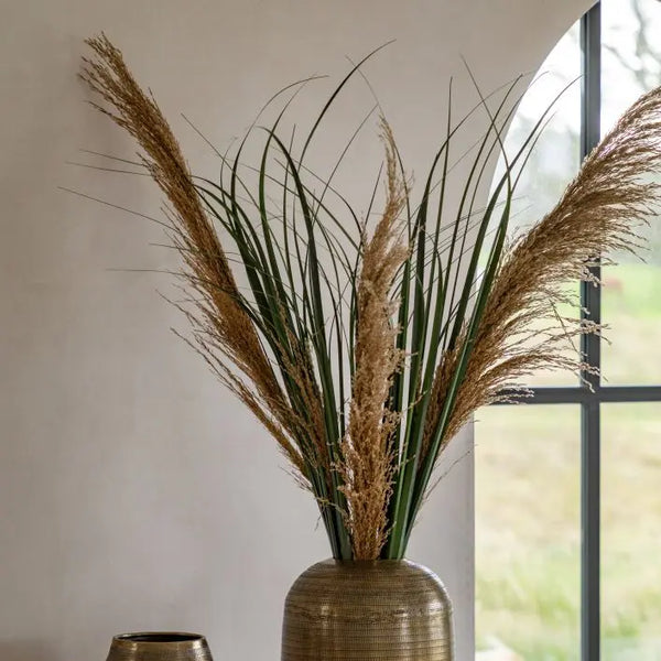 Ghedi Faux Grass with Feather Seed 12pk — SantoLusso®