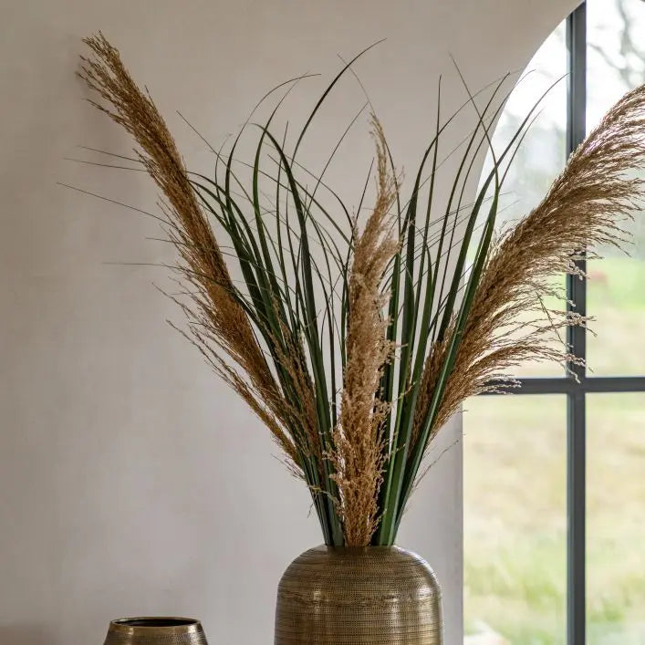 Ghedi Faux Grass with Feather Seed 12pk — SantoLusso®