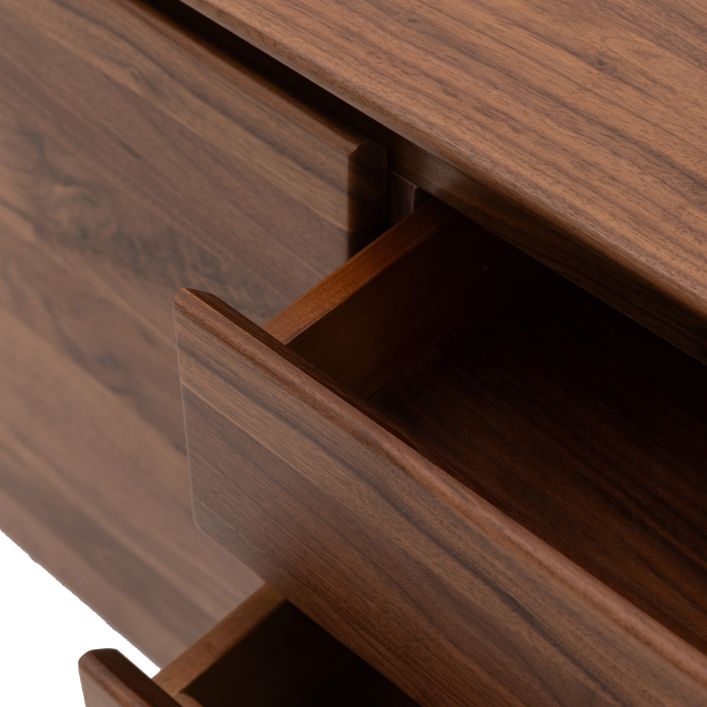 Ghedi Cabrera 2 Door 3 Drawer Sideboard Walnut — SantoLusso®