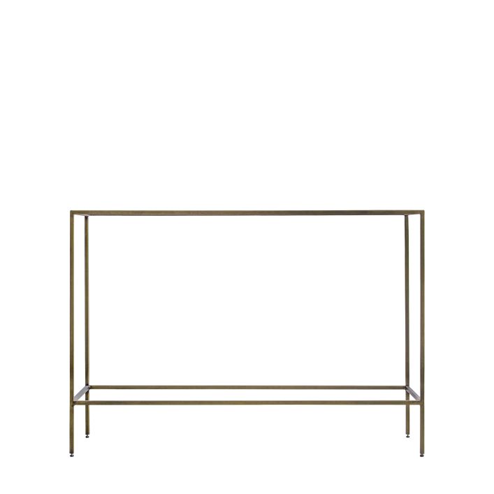 Ghedi Ulla Console Table Champagne — SantoLusso®
