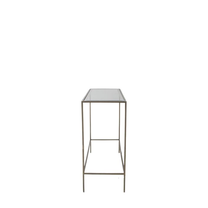 Ghedi Ulla Console Table Champagne — SantoLusso®