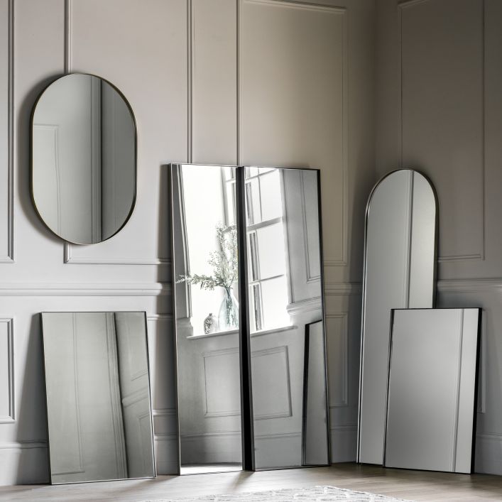 Ghedi Castrilli Leaner Mirror Champagne — SantoLusso®
