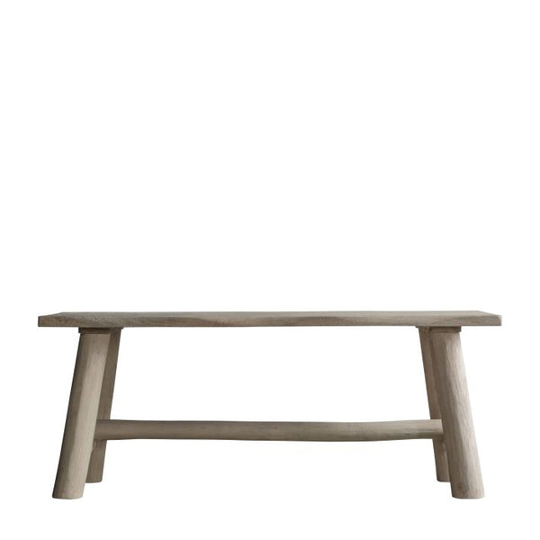 Ghedi Bornova Bench Natural Rustic Small — SantoLusso®