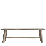 Ghedi Bornova Bench Natural Rustic Large — SantoLusso®