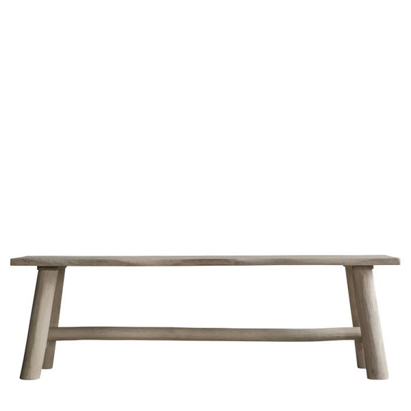 Ghedi Bornova Bench Natural Rustic Large — SantoLusso®