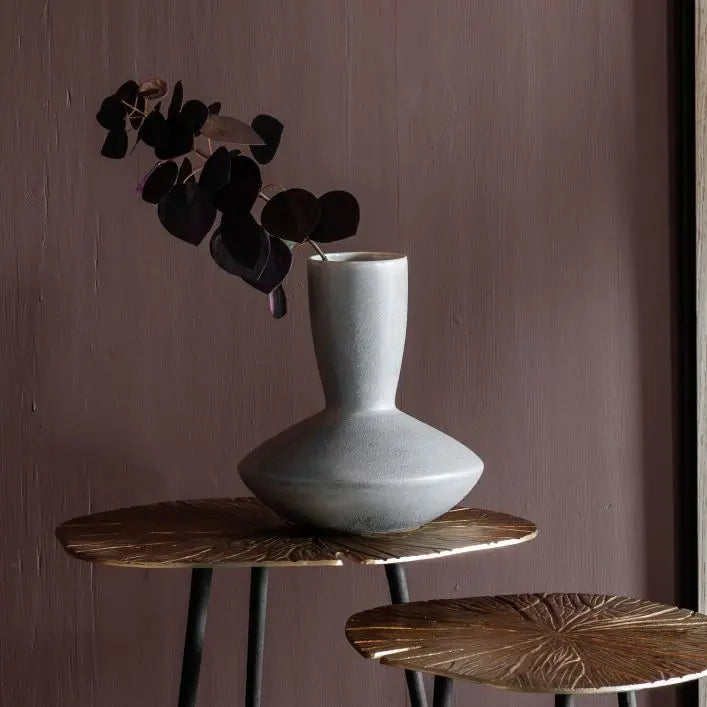 Ghedi Kami Vase Grey — SantoLusso®