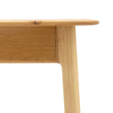 Ghedi Cabrera 1 Drawer Desk Oak — SantoLusso®