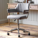 Ghedi Tadone Swivel Chair Grey — SantoLusso®