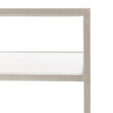 Ghedi Ulla Desk Silver — SantoLusso®