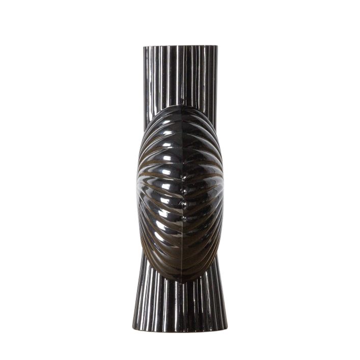 Ghedi Cassis Vase Black Large — SantoLusso®
