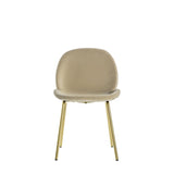 Ghedi Nure Chair Oatmeal Velvet (2pk) — SantoLusso®