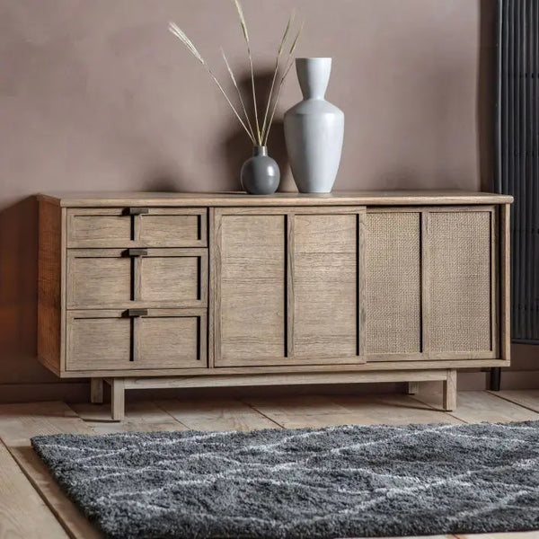 Ghedi Gia 3 Drawer 2 Door Sideboard — SantoLusso®