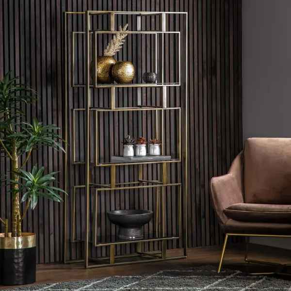 Ghedi Verity Open Display Bronze — SantoLusso®