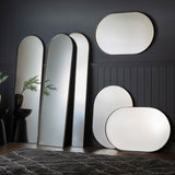 Ghedi Castrilli Elipse Mirror Black — SantoLusso®