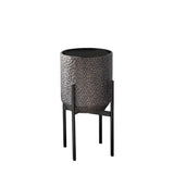 Ghedi Anders Metal Planter Black Large — SantoLusso®