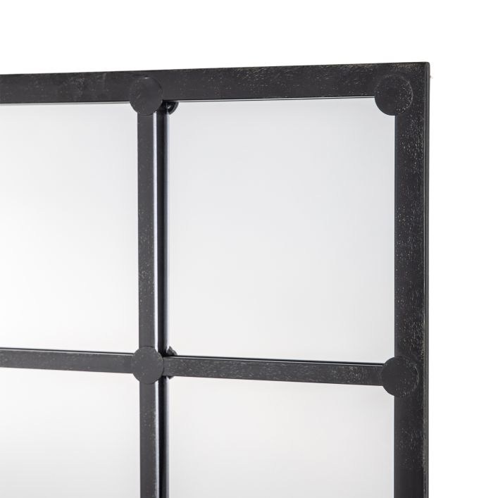 Ghedi Verro Mirror Black Large — SantoLusso®