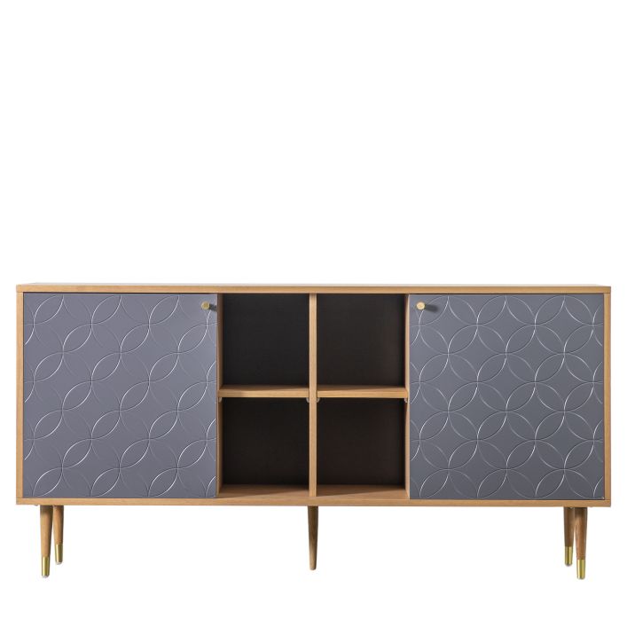 Ghedi Allaro Sideboard Oak Grey — SantoLusso®
