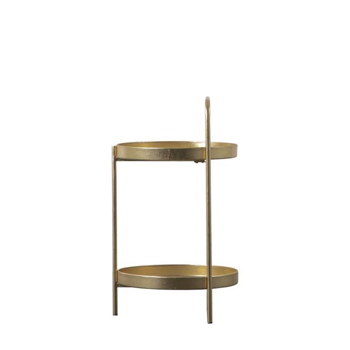 Ghedi Xuxa Side Table Gold — SantoLusso®