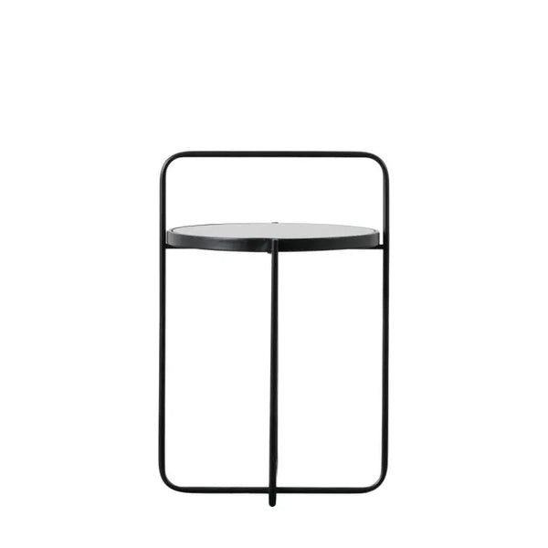 Ghedi Boja Side Table Black — SantoLusso®